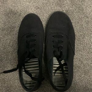 Black Keds, size 8